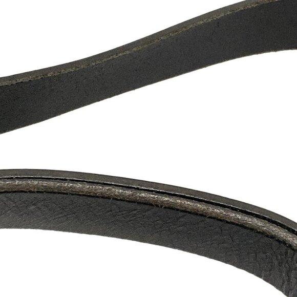 Auth HERMES Her Bag MM - Black Toile Officier Box Calf Square H Handbag - Picture 8 of 16